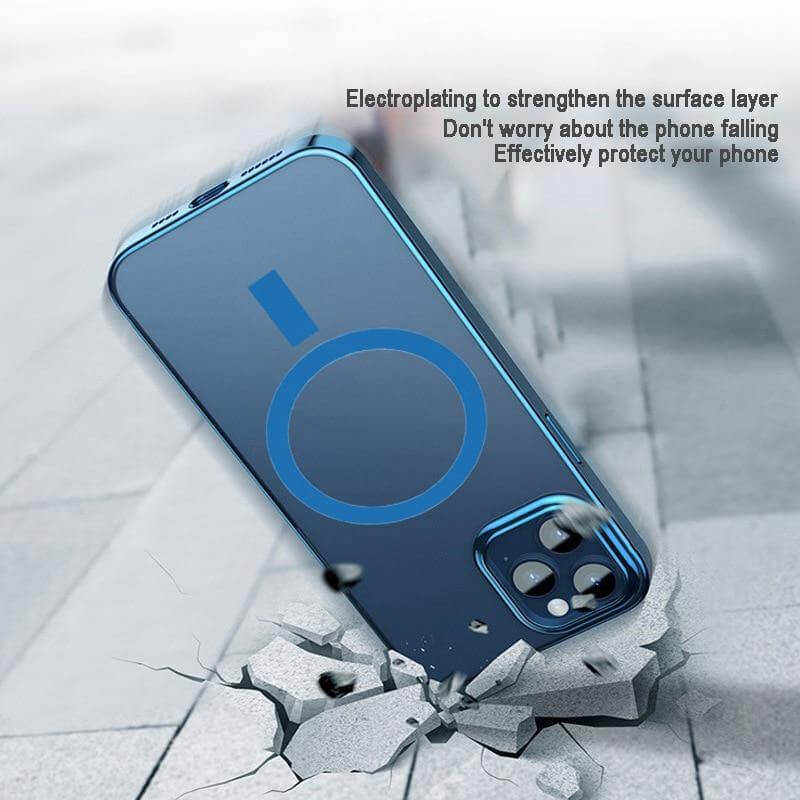 Transparent Magnetic Charger Case for iPhone 12 - Image 19