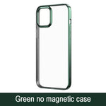 Transparent Magnetic Charger Case for iPhone 12