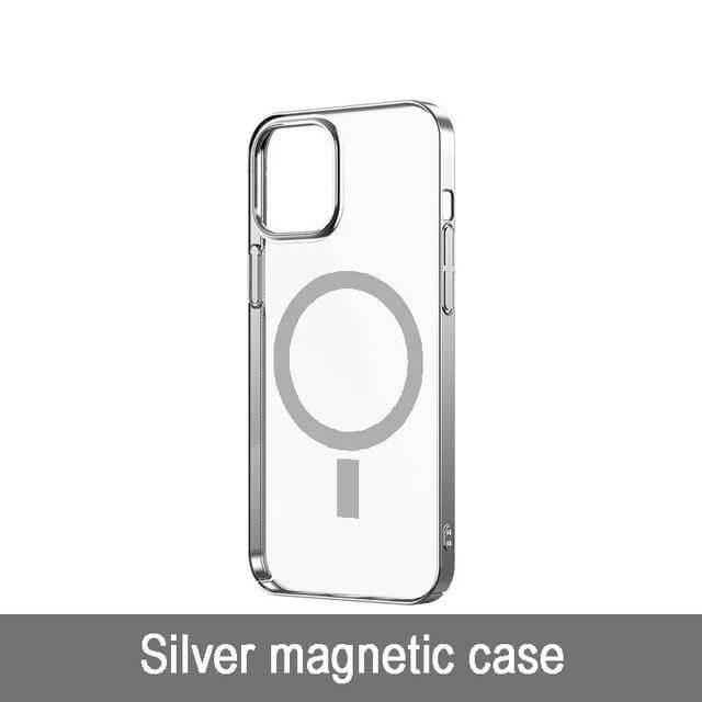 Transparent Magnetic Charger Case for iPhone 12 - Image 5