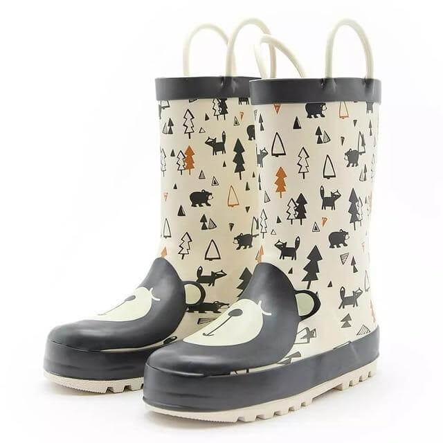 Waterproof Children's Cartoon Rubber Boots - Image 13
