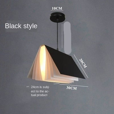 Simple Nordic Modern Book Shape Lamp