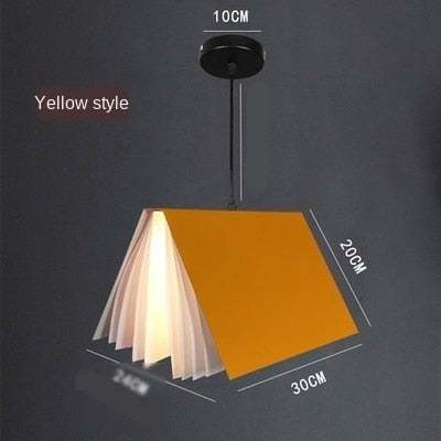 Simple Nordic Modern Book Shape Lamp