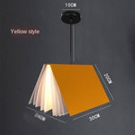 Simple Nordic Modern Book Shape Lamp