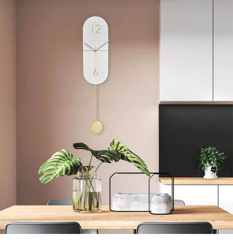 Europe Elegant Pendulum Wall Clock - Image 2