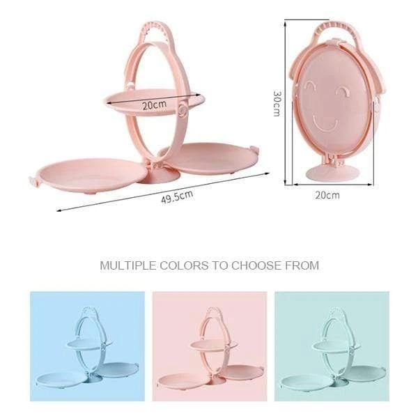 Multi-Layer Creative Foldable Snack Fruit Bowl Stand - Image 8