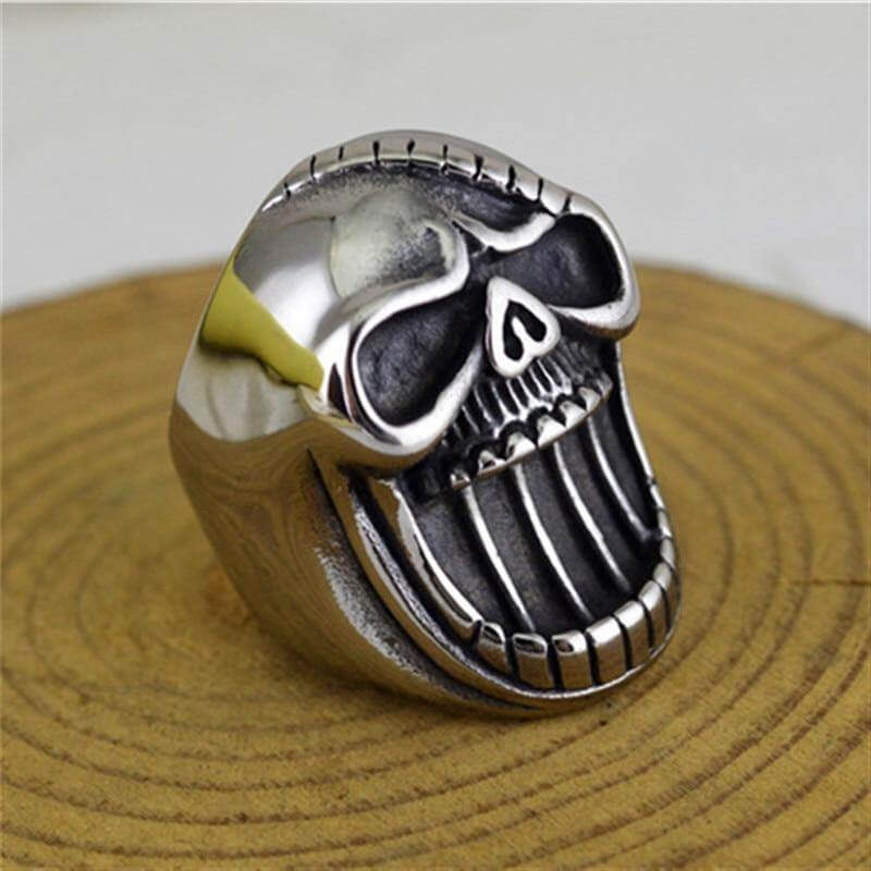 Cool Skull Unisex Ring Bottle Opener - Image 7