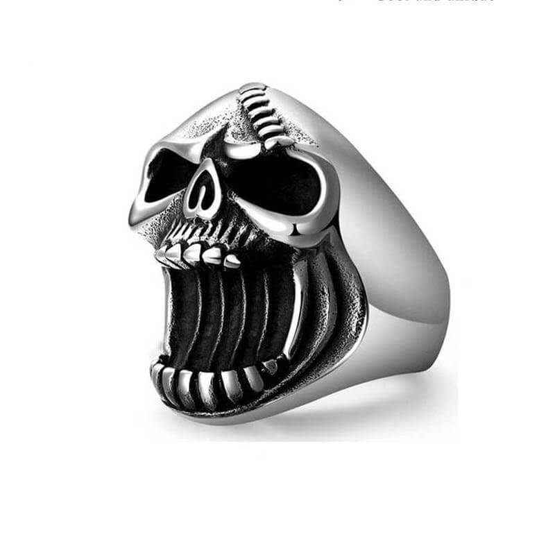 Cool Skull Unisex Ring Bottle Opener - Image 8