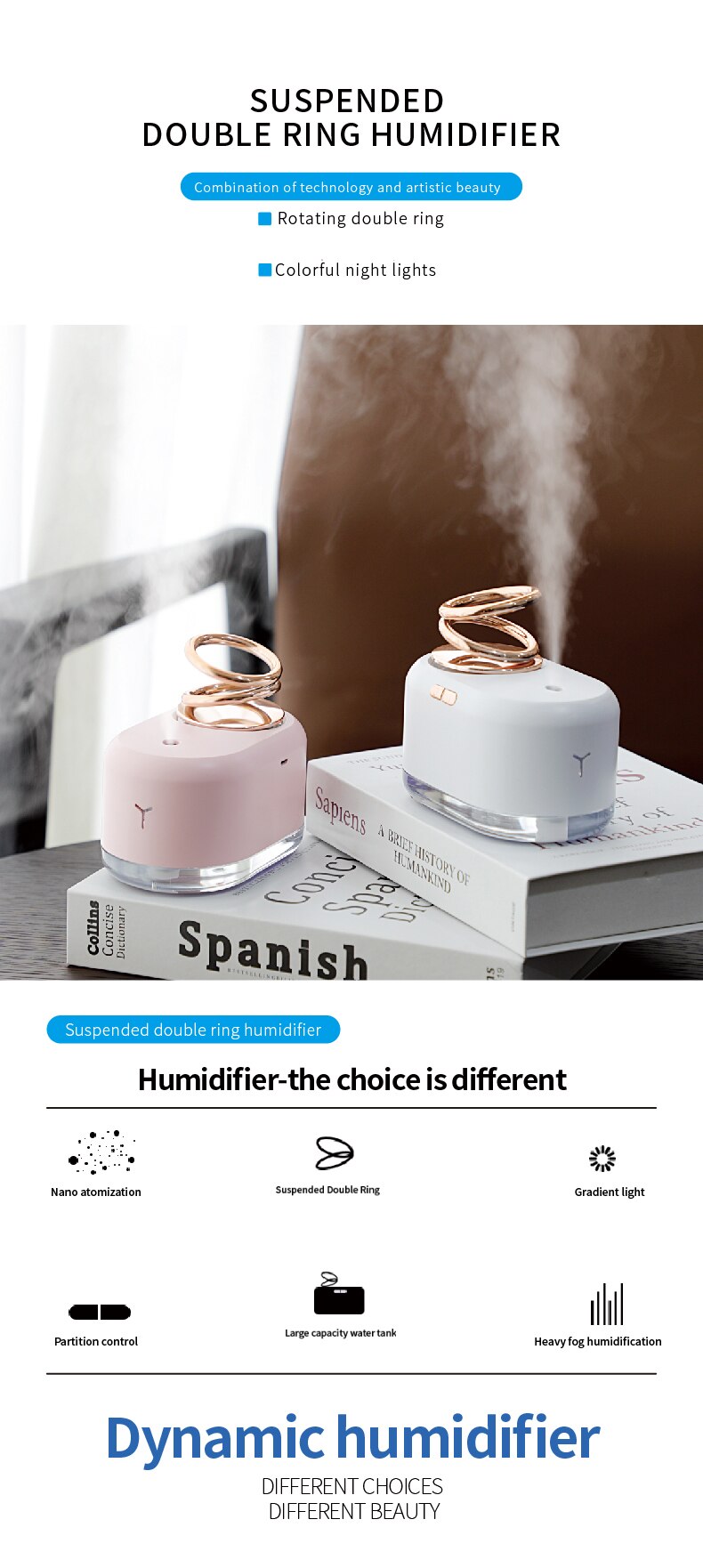 Ultrasonic Atmosphere Ring Humidifier - Image 5
