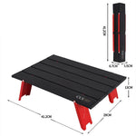 Mini Black Foldable Outdoor Table - MaviGadget