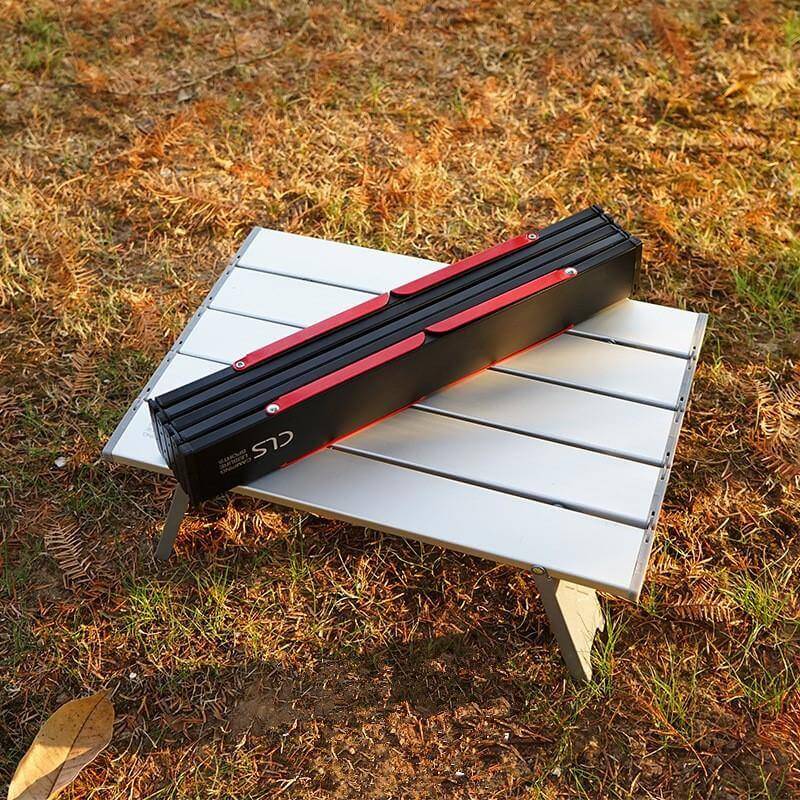Mini Black Foldable Outdoor Table - Image 3