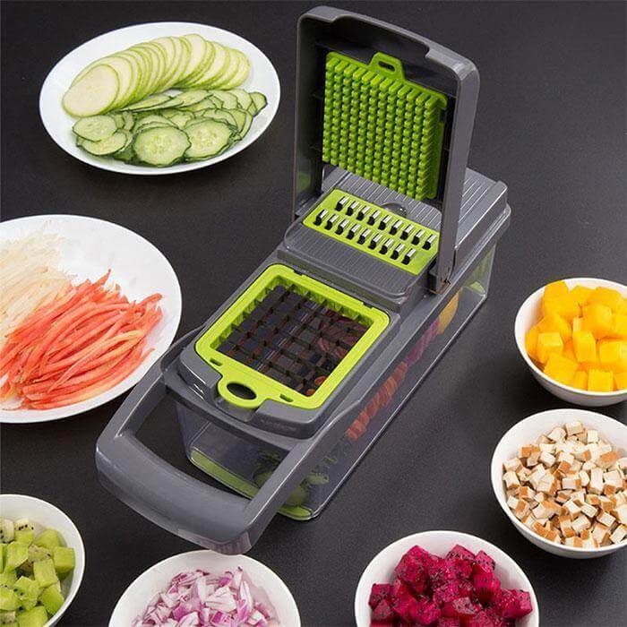 6 Blades Veggie Fruit Slicer with Box - Image 2