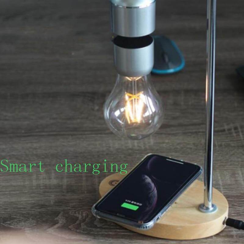 Magnetic Levitating Wireless Bulb Desk Lamp - Image 5