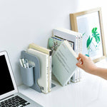 Adjustable Retractable Book Holder with Pen Holder - MaviGadget