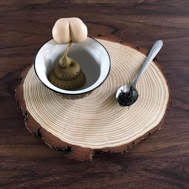 Funny Poop Shape Herbal Tea Infuser - Image 5