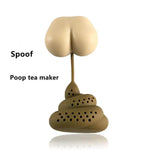 Funny Poop Shape Herbal Tea Infuser