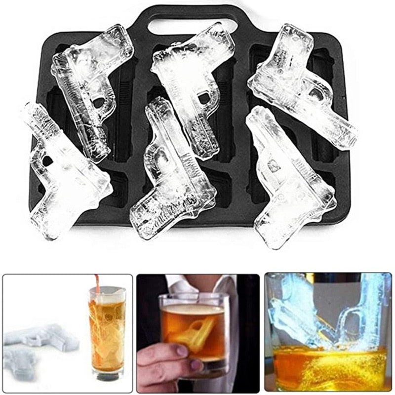 3D Gothic Skull Ice Cube Maker - Image 3