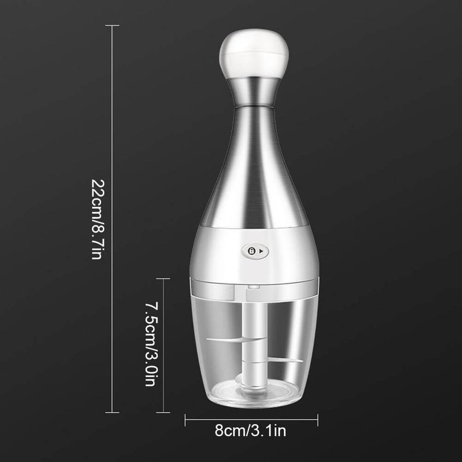 Stainless Steel Quick Garlic Vegetable Chopper - Image 12