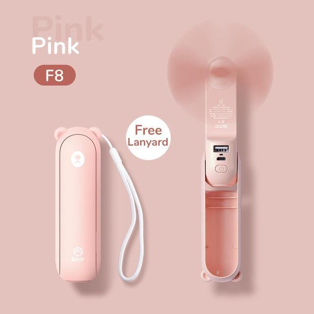 Rechargeable Portable Handheld Foldable Mini Fan - Image 18