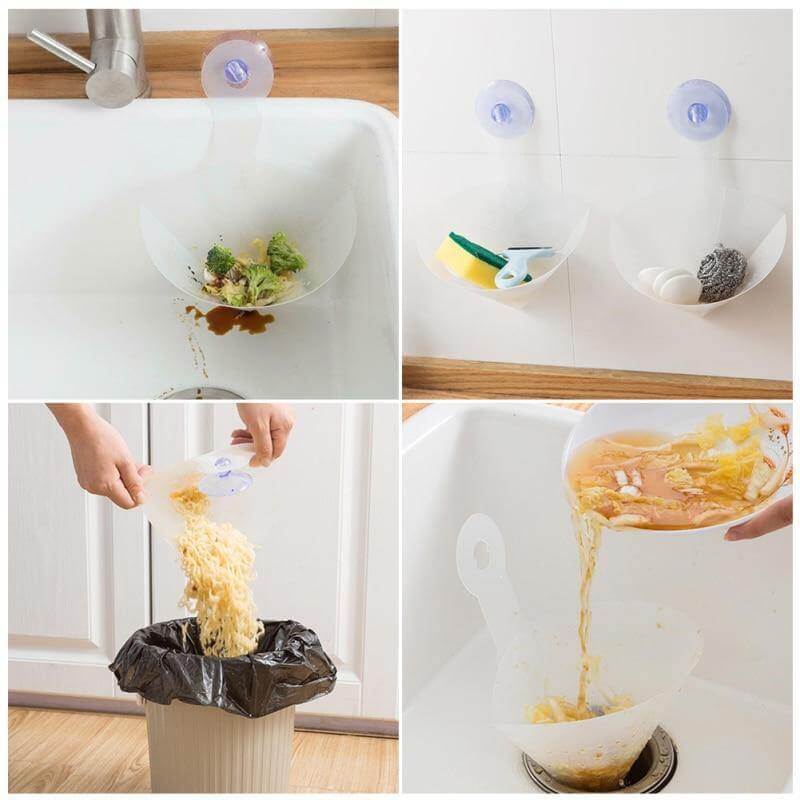 Plastic Mesh Kitchen Sink Filter - Image 1