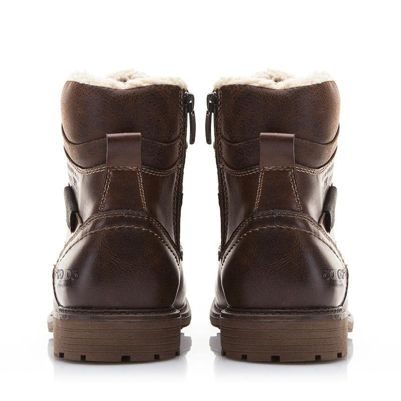 Fashion Vintage Style Male Winter Boots - Image 10