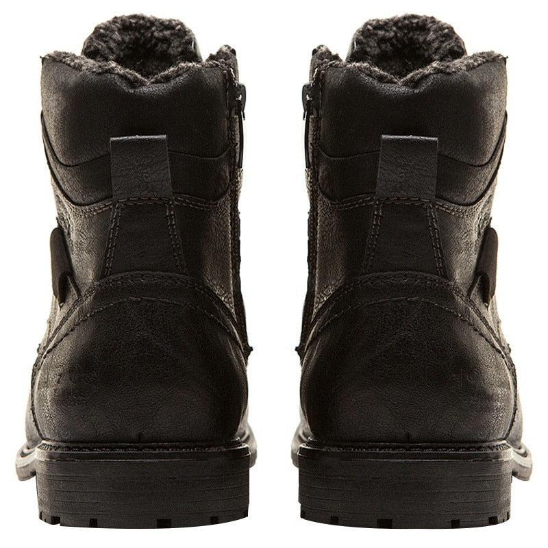 Fashion Vintage Style Male Winter Boots