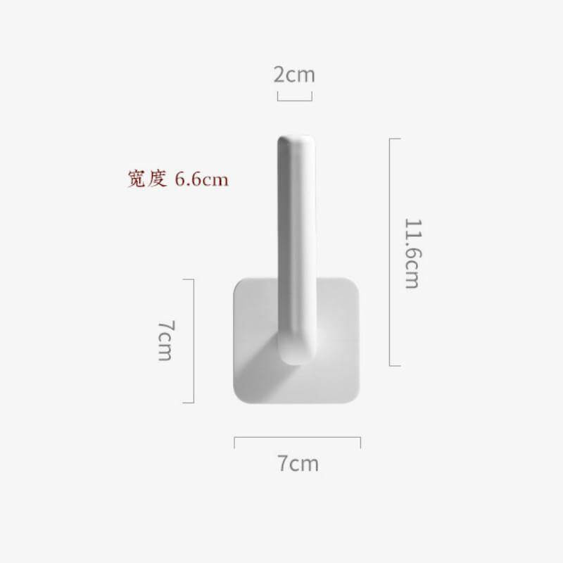 2pcs Multifunctional Smart Paper Holder Hooks - Image 19