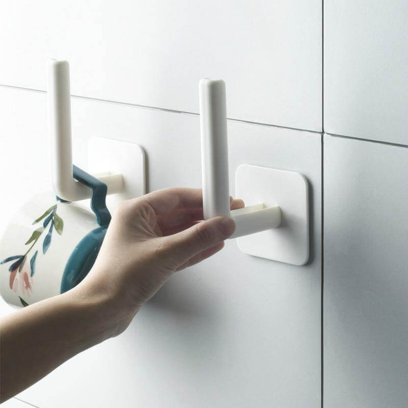 2pcs Multifunctional Smart Paper Holder Hooks - Image 4