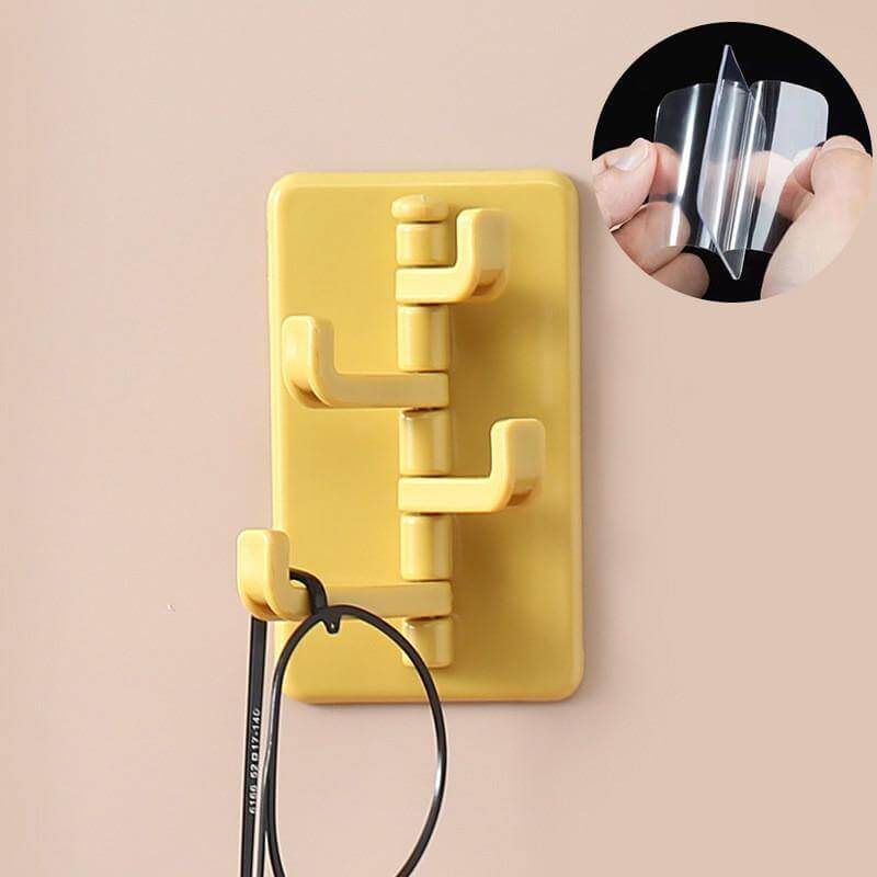 2pcs Multifunctional Smart Paper Holder Hooks