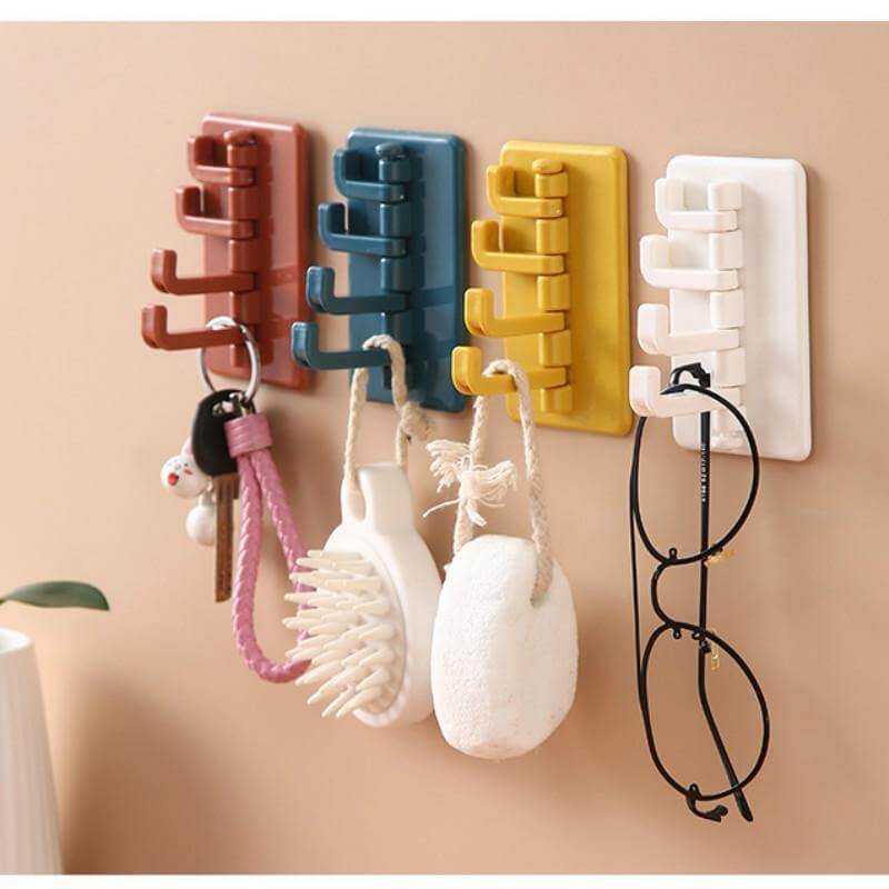 2pcs Multifunctional Smart Paper Holder Hooks