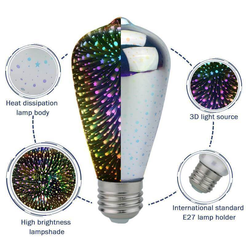 3D Colorful Decoration LED Lamp - Image 11