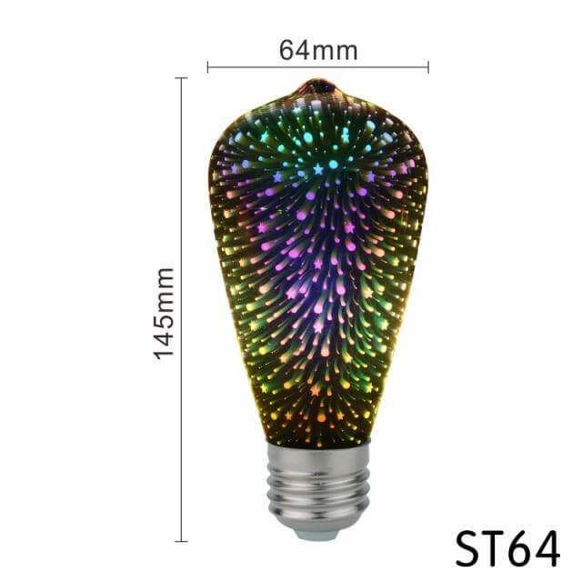 3D Colorful Decoration LED Lamp - MaviGadget