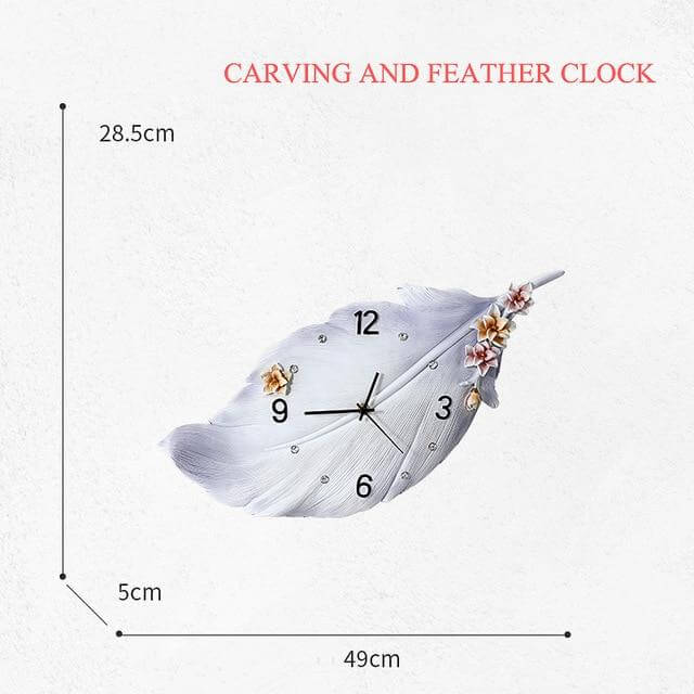 Nordic Wind Art Wall Clock - MaviGadget