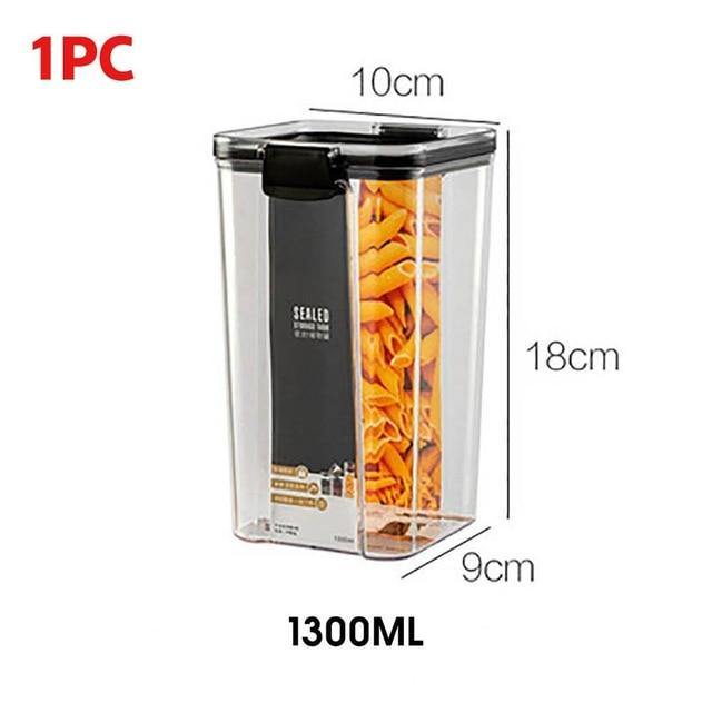 Transparent Grain Food Storage Container - MaviGadget