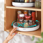 360° Rotating Tray Seasoning Bottle Organizer