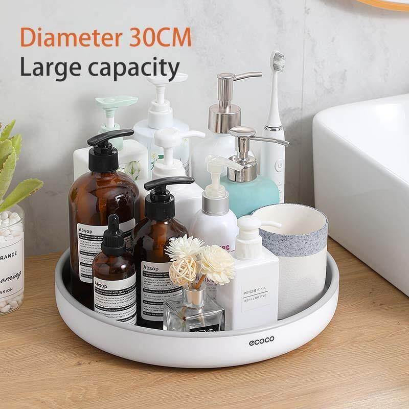 360° Rotating Tray Seasoning Bottle Organizer