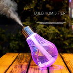 Colorful Light Bulb Air Humidifier