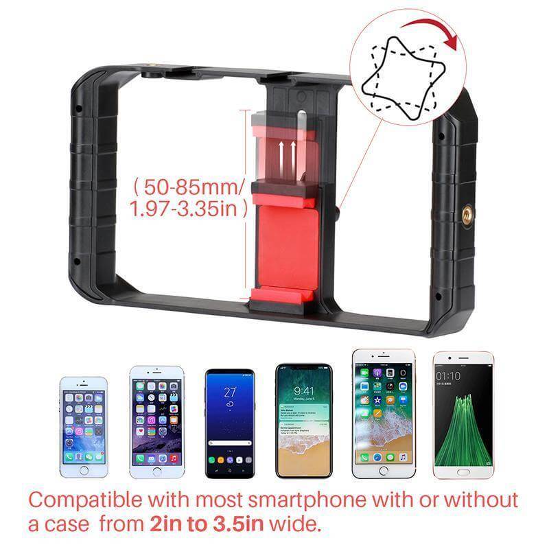 Vlogger Smartphone Tripod Mount Stand Stabilizer - Image 17
