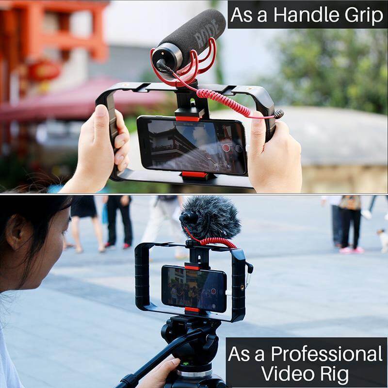 Vlogger Smartphone Tripod Mount Stand Stabilizer - Image 15