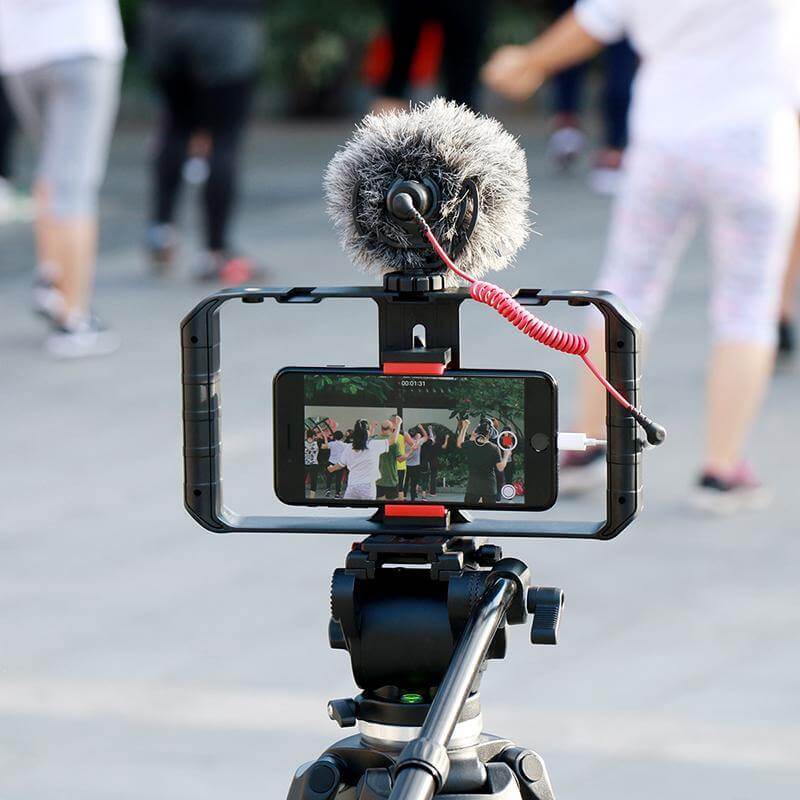 Vlogger Smartphone Tripod Mount Stand Stabilizer - Image 9