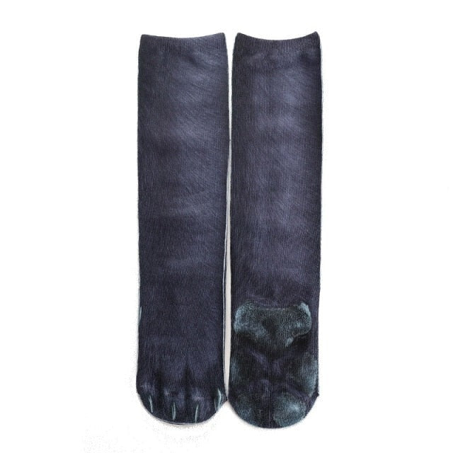 Cat Paw 3D Printed Unisex Socks - Image 33