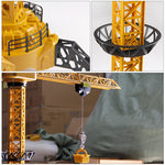 Remote Control Rotating Kids Toy Construction Crane