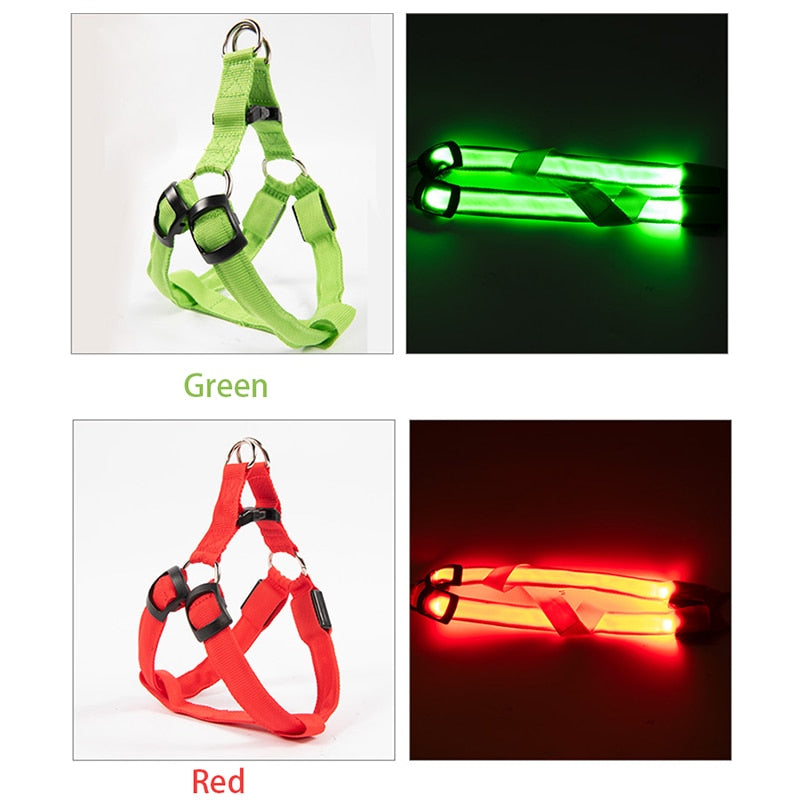Rechargeable Luminous LED Dog Leash - Image 3
