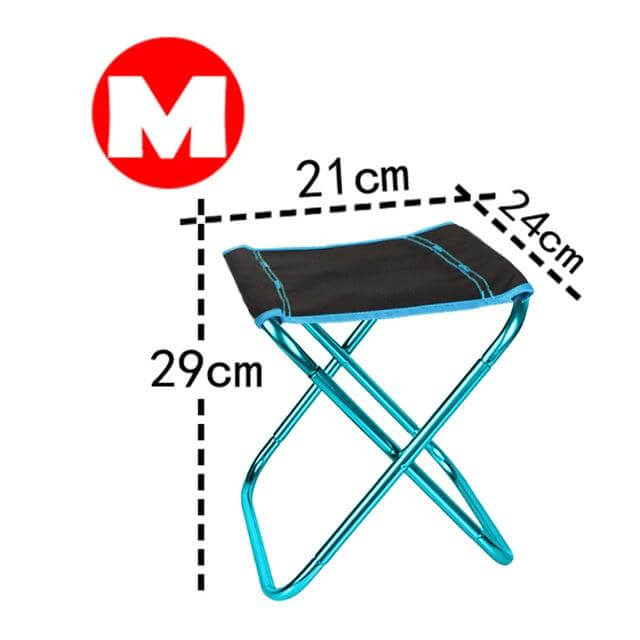 Folding Portable Small Stool Chair - MaviGadget