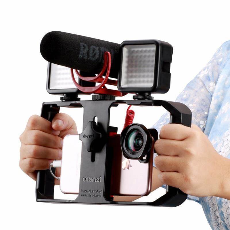 Vlogger Smartphone Tripod Mount Stand Stabilizer - Image 0