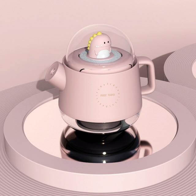 Teapot USB Colorful Air Humidifier Night Light - Image 6