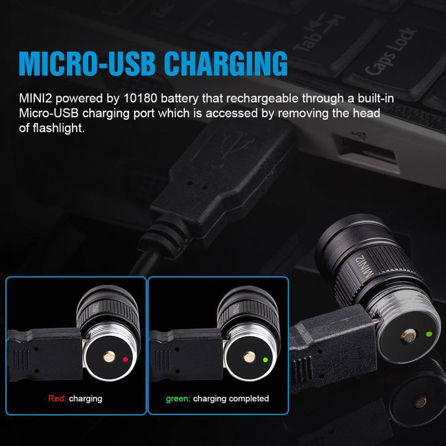 Tiny Super Bright Rechargeable Flashlight - Image 4