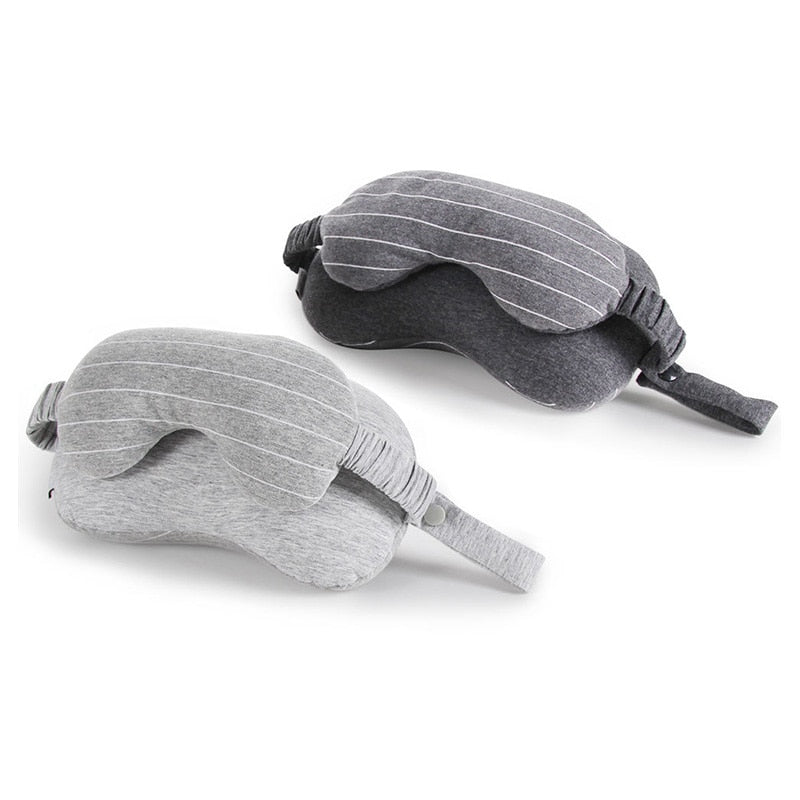 Multi-Function Travel Must Portable Neck Pillow & Eye Mask & Storage Bag - Image 7