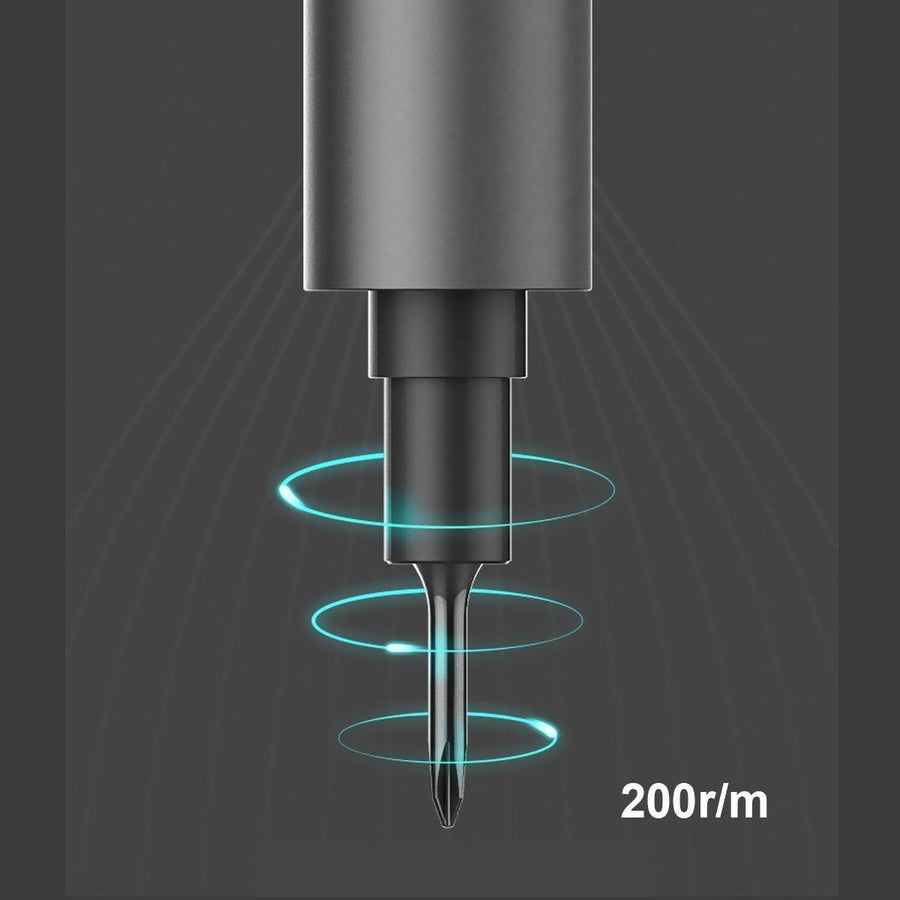 Rechargeable Led Light Electric Screwdriver Kit - Image 6