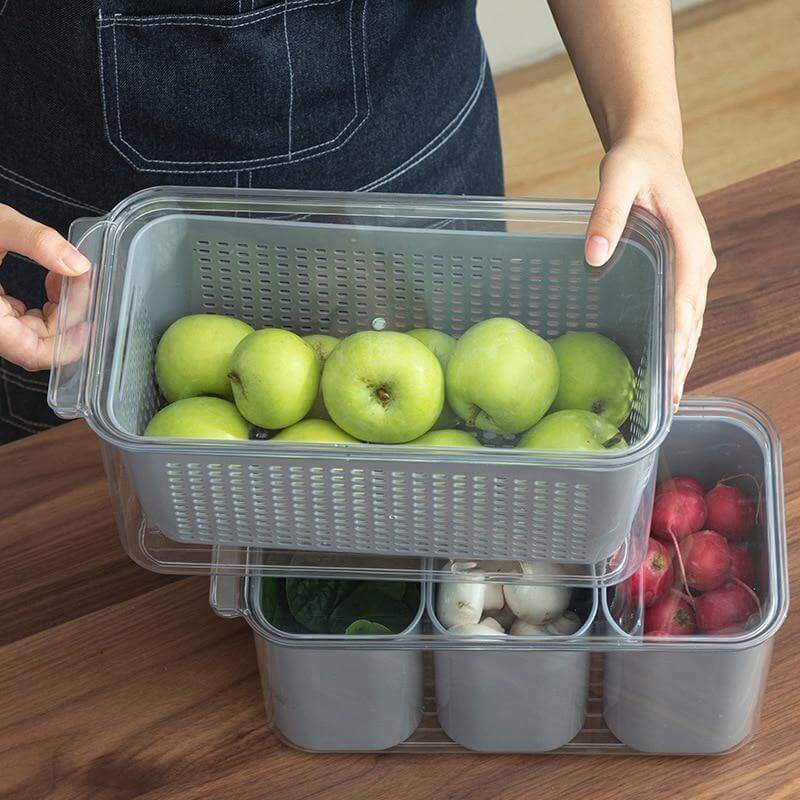 Space Saver Fridge Storage Container Organizers - Image 1