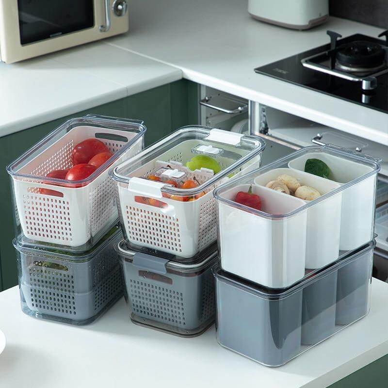 Space Saver Fridge Storage Container Organizers - Image 5